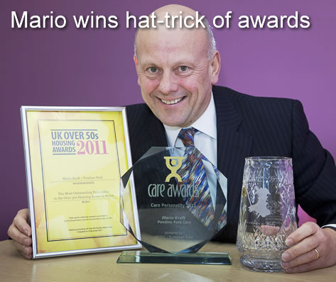Mario Wins Hat Trick of Awards